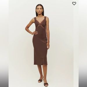 Reformation Provence silk dress